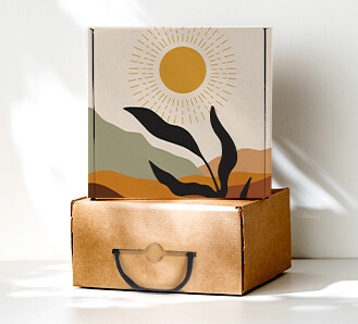 Χάρτινο Κουτί με Κορδόνι